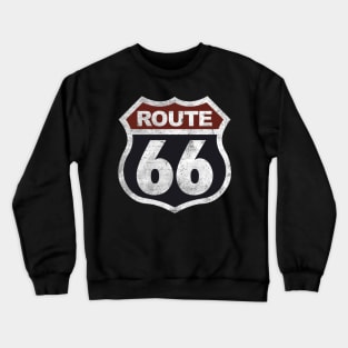 Historic Route 66 Vintage Crewneck Sweatshirt